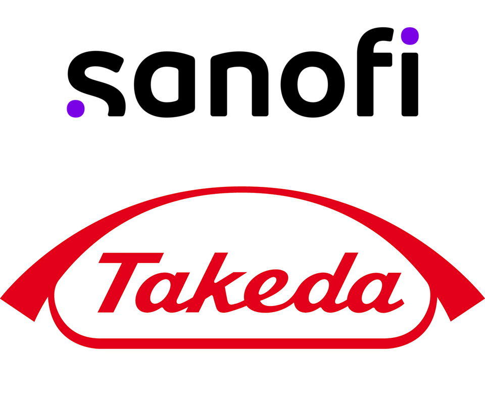 Sanofi and Takeda Logo